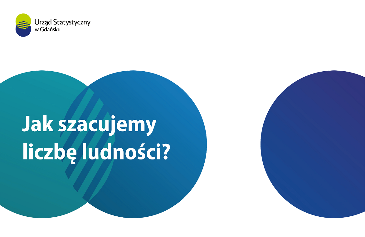 Na górze logo Urzędu statystycznego w Gdańsku, poniżej tytuł Jak szacujemy liczbę ludności