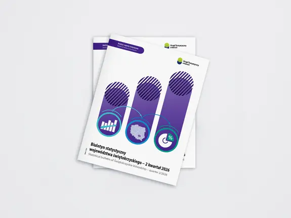 Statistical bulletin of Świętokrzyskie Voivodship – quarter 1/2026 – mocup